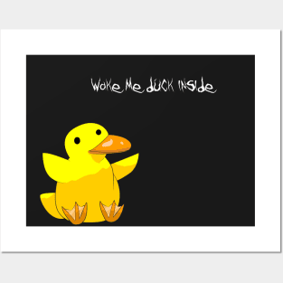 Wake me duck Posters and Art